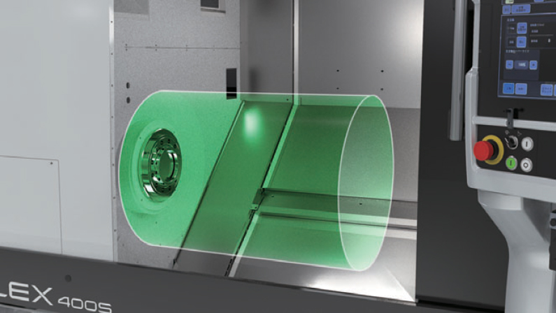 ACUFLEX Work Piece Envelope